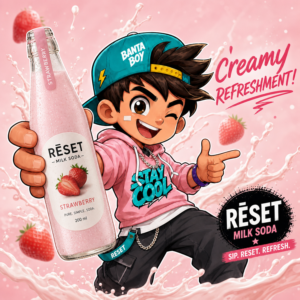 Banta Boy with Milk Soda